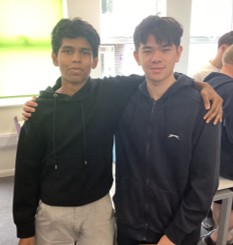 students celebrating Exam Results
